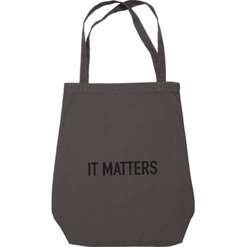 The Organic Company Чанта тип торба It Matters тъмносива (1128-110)