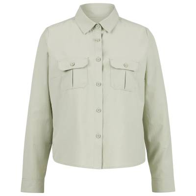 Дамска блуза Stoic Women's Antimosquito Byske L/S Loose Shirt Blouse - Light Agave Green - размер 3XL (133-1453-0317)