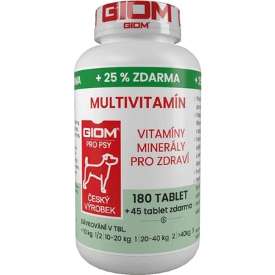 Giom S Multivitamín 180 tbl