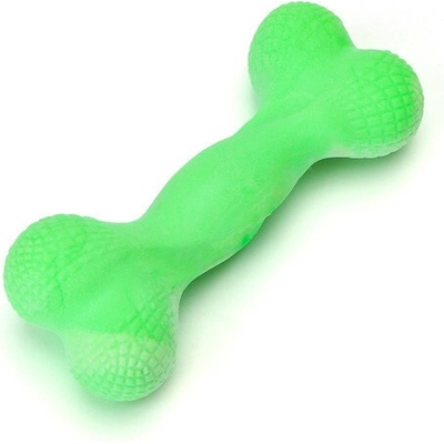 Nobleza gumová dentální kost 15,5 cm zelená