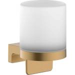 Hansgrohe AddStoris S - Дозатор за сапун с държач, матово стъкло/матиран бронз 41765140 (41765140)