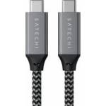 SATECHI USB-C / USB-C 100W, 40Gbps, 25cm space gray