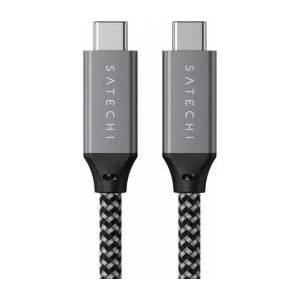 SATECHI USB-C / USB-C 100W, 40Gbps, 25cm space gray