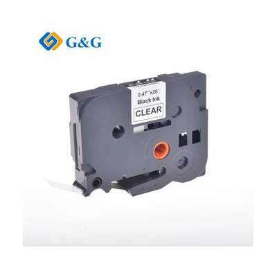 G&G Brother, TZE-131, čierny tlač/priesviTNý podklad - kompatibilný