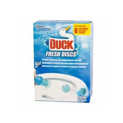 Ароматизатор за тоалетна Fresh Discs, Duck, Гел, Океан, 36 ml, 5020100385
