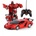 LEAN Toys Auto Robot Transformer + Remote Control Deformed Car 2in1 Multifunctional Colour Red