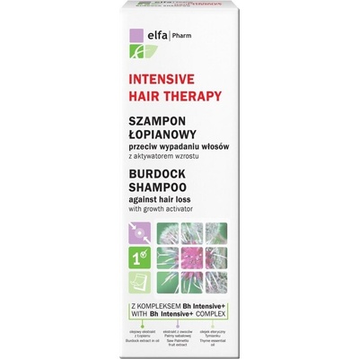 Intensive Hair Therapy Bh Intensive šampón proti padaniu vlasov s rastovým aktivátorom Burdock Shampoo 200 ml