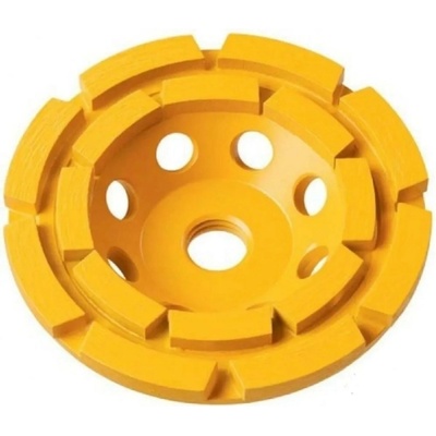 DeWALT Diamantový brusný kotouč na beton, dvě řady segmentů, 125 mm