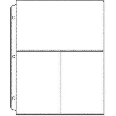 WE R MEMORY KEEPERS - Ring Photo Sleeves - (2) 6"X4"
