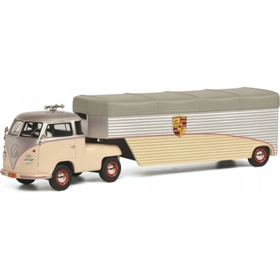 Schuco VW T1 Continental Motors Porsche Ra 452001400 1:64