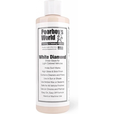 Poorboy's World White Diamond Show Glaze 473 ml