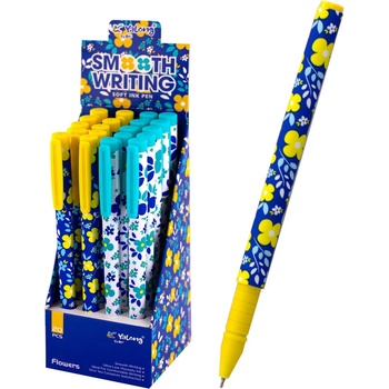 Image 1 of Химикал YaLong Soft Ink Pen Flowers, 0.7 мм