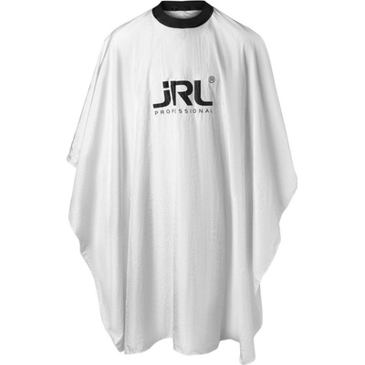 JRL Premium Styling Cape JRL-AN31024 biela pláštenka so silikónovým golierom na SUCHÝ ZIPS