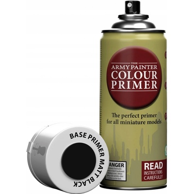 Army Painter Base Primer Matt Black Spray 400ml