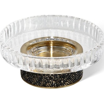 DECOR WALTHER Сапунерка Rocks релефна тъмен метал матово-златиста (0934367)