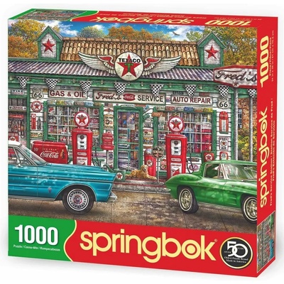 Springbok Пъзел Springbok от 1000 части - Сервиз за коли (33-10853)