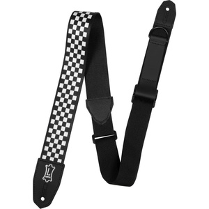Levy's Poly Right Height Checkberboard Motif Колан за китара (MPRH-28)