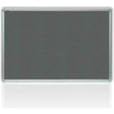 2x3 Filcová šedá tabule v hliníkovém rámu 200 x 120 cm