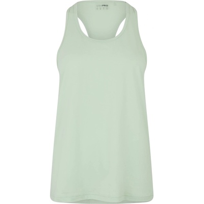 USA Pro Classic Racer Back Sports Tank Womens - Pistachio