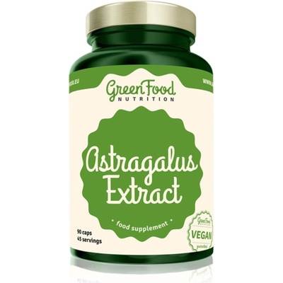 GreenFood Nutrition Astragalus Extract kapsuly pre vašu pohodu 45 g