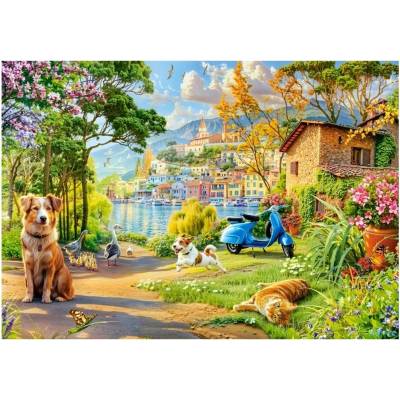 Castorland - Puzzle Lake Path - 500 piese