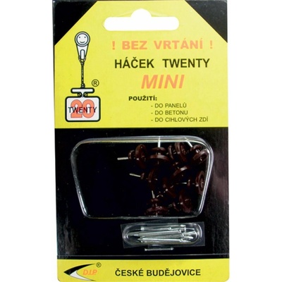 QuickFix Háček TWENTY MINI M1 blistr, 10ks