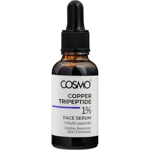 COSMO COSMETICS 1% Copper Tripeptide + Multi-peptide Face Serum Серуми за лице, емулсии, флуиди 30ml