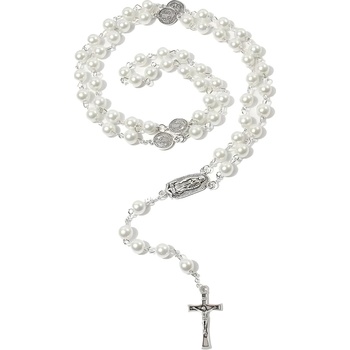 HARAHU Колие Pearl Cross - Бял KP29865 (29865)