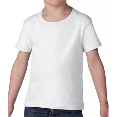 Gildan detské tričko Heavy Cotton Toddler biela