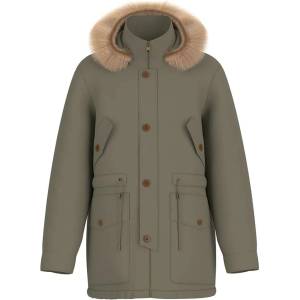 Guess jeans Анорак Guess jeans Nylon parka - Green (Olive Light Green)