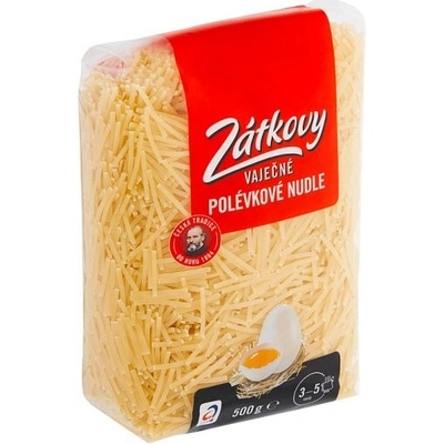 Zátkovy polévkové nudle vaječné 0,5 kg