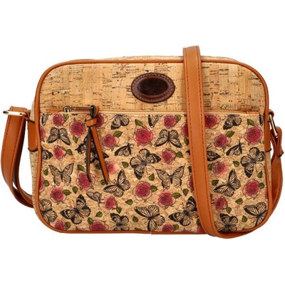 Crossbody dámská kabelka v korkovém designu A2132 typ 11
