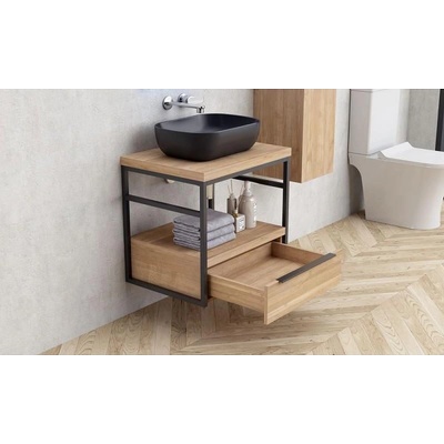 Inter Ceramic Конзолен pvc шкаф icp 6056-039 КОМО, 46х56.6х60см (6056-039)