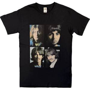The Beatles White Album Faces (Back Print) Black XL Риза (BEATTEE385MB04)