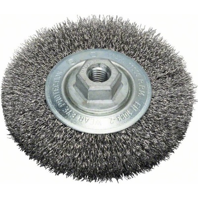 Bosch Accessories Wire wheel 115 mm, 0,3 mm, 11000 U/ min, 14 2608622100 1 ks; 2608622100