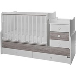Lorelli Легло Lorelli - Maxi Plus, 3Box, 70 х 160 cm, бяло/арт (10150580043P) - ozone