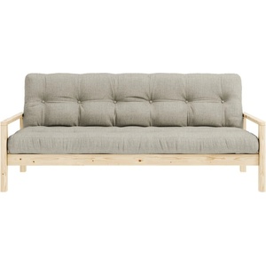 Karup Design Бежов ленен разтегателен диван 205 cm Knob - Karup Design (135101914)