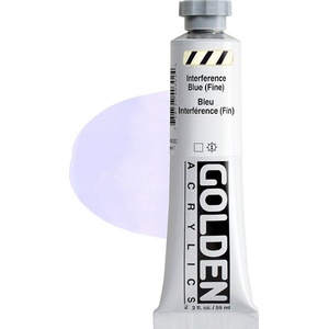 Golden Artist Colors Heavy Body АКРИЛНА боя Interference Blue (Fin) 59 ml 1 бр (0004030-2)