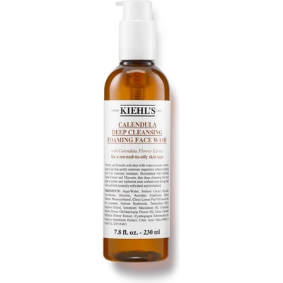 Kiehl's KIEHL'S Calendula Deep Cleansing Foaming Face Wash Почистващ гел унисекс 230ml