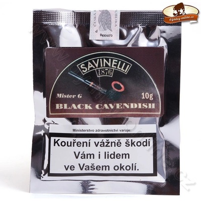 Savinelli Black Cavendish Mr. G 10 g