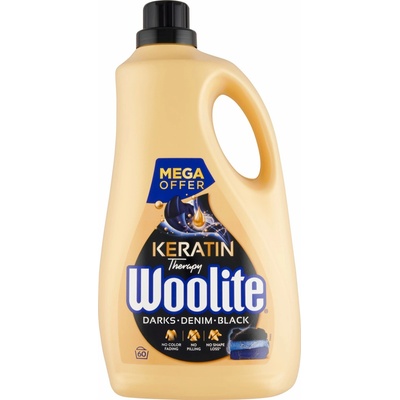 Woolite Dark Black & Denim prací gel 3,6 l 60 PD