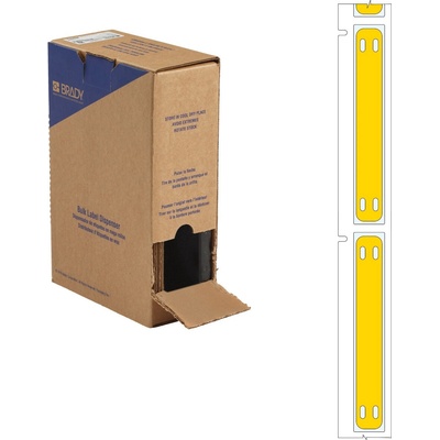 Brady BM-10x75-7643-YL-L / 312198, Bulk BMP71 Heatex Маркери за кабели, 75.00 mm x 10.00 mm (312198)