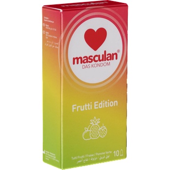 ostatní Masculan Single: Frutti Edition, 10 condoms