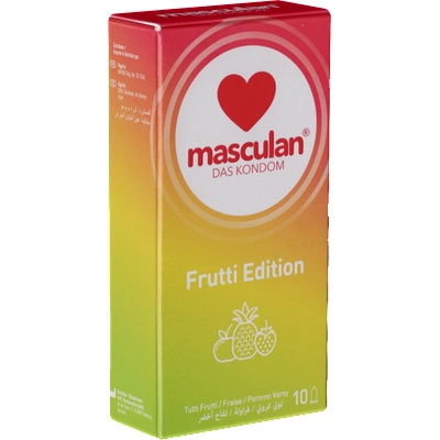 Masculan Single: Frutti Edition, 10 condoms