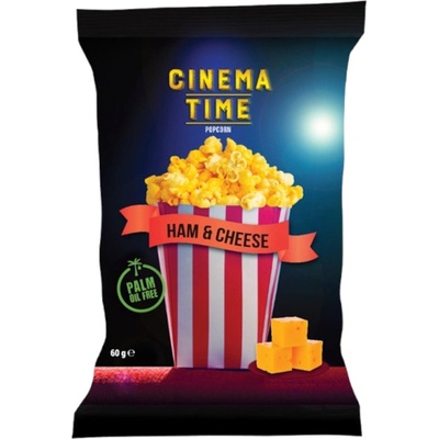 Cinema Time Vypukaný popcorn šunka a sýr 60 g