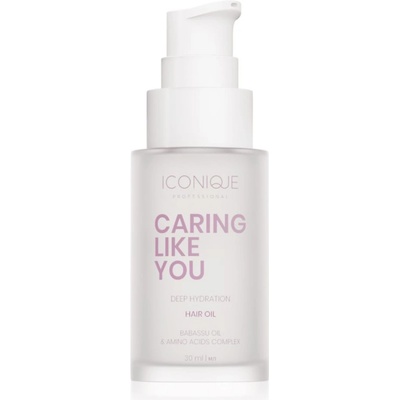 Iconique CARING LIKE YOU Deep Hydration хидратиращо олио за суха и увредена коса 30ml