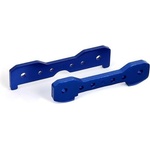 Traxxas Спънки предни Траксас Следж Traxxas Sledge TIE BARS, FRONT, 6061-T6 ALUMINUM (BLUE-ANODIZED) TRX9527 (TRX9527)