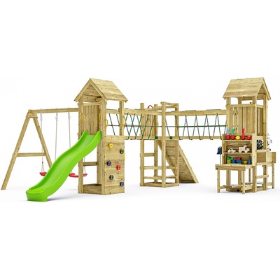 Marimex Detské ihrisko Play Basic 012 + zelená šmykľavka