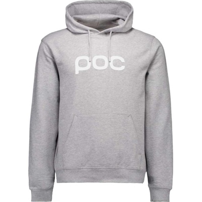 POC mikina Hood šedá/biela
