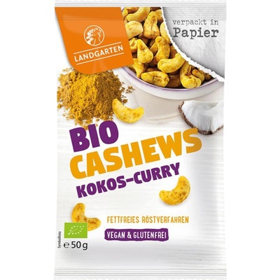 Landgarten Kešu Indické kari s kokosom Bio 50 g